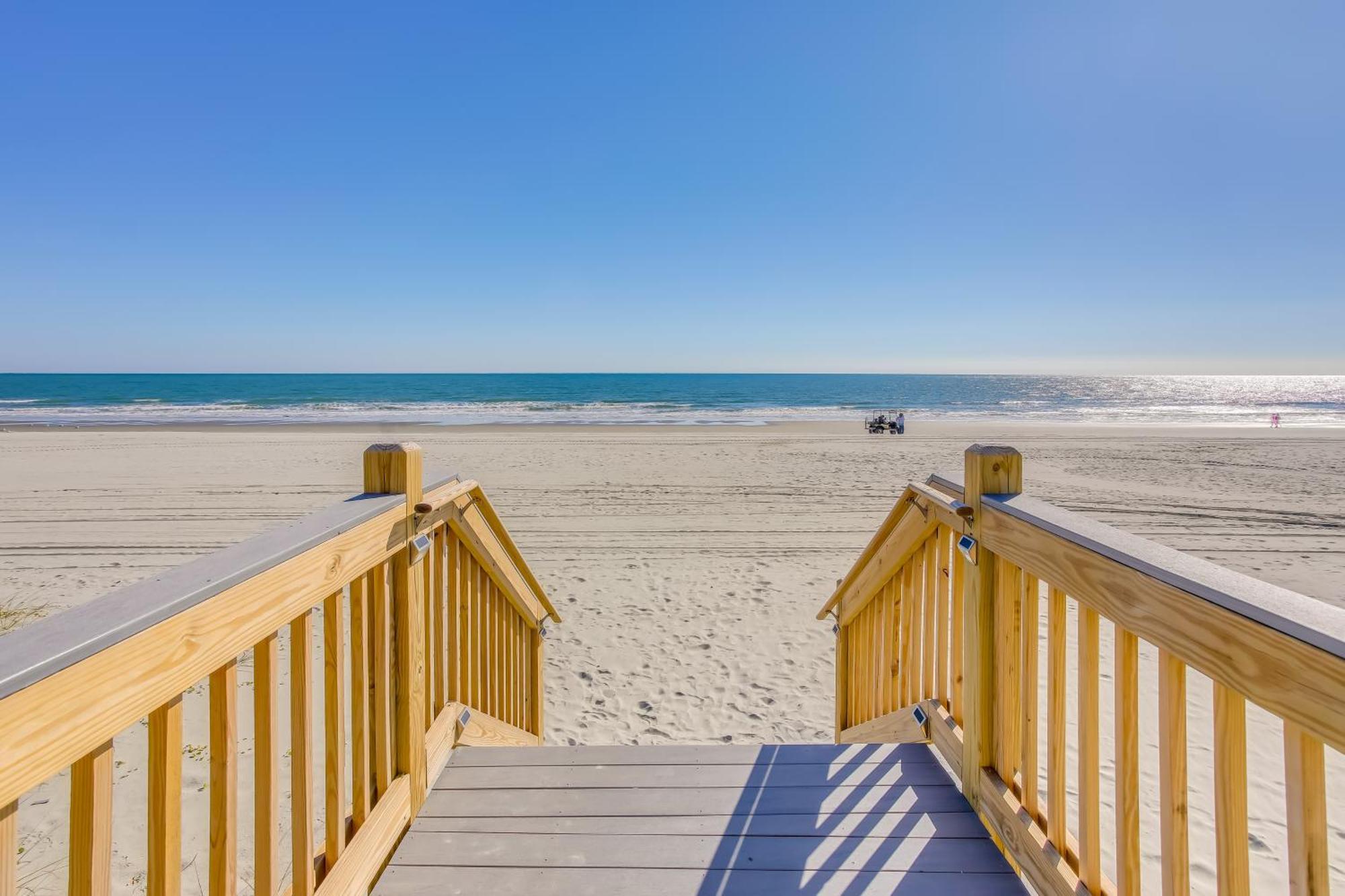 Myrtle Beach Condo - Steps To Ocean And Apache Pier! ภายนอก รูปภาพ